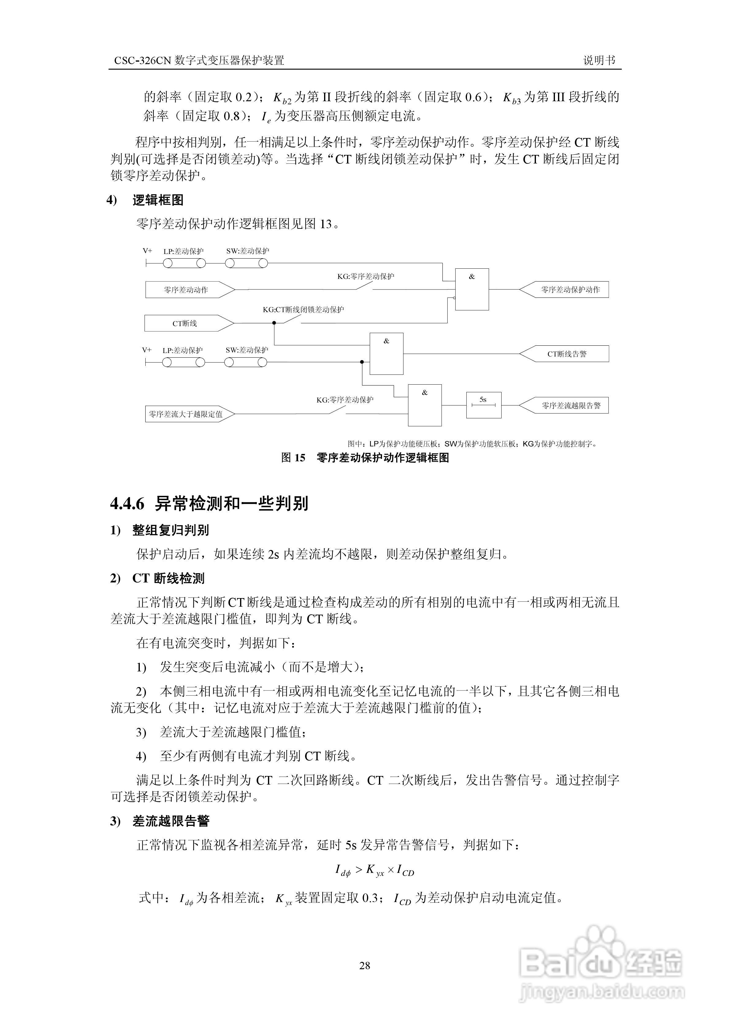 CSC-326CN数字式变压器保护装置说明书:[4]