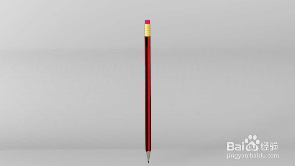 <b>c4d绘制3D铅笔（17）：如何布置场景灯光效果</b>