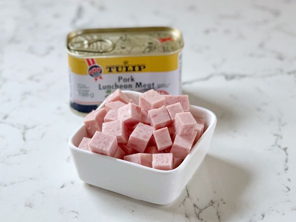 午餐肉日本豆腐羹