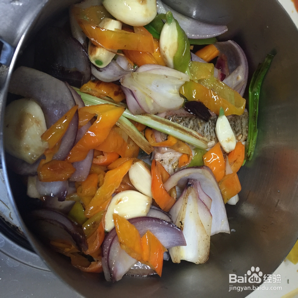 张亮版鱼头煲海鲜美食教程