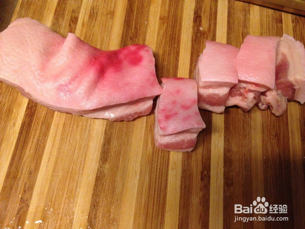 教你做一道美味的栗子五花肉