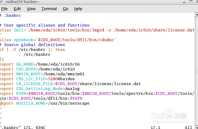 $ lmli bash: lmli: command not found (
