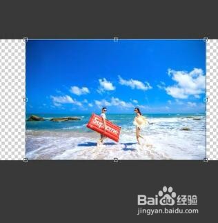 Ps如何将图片自由变换？