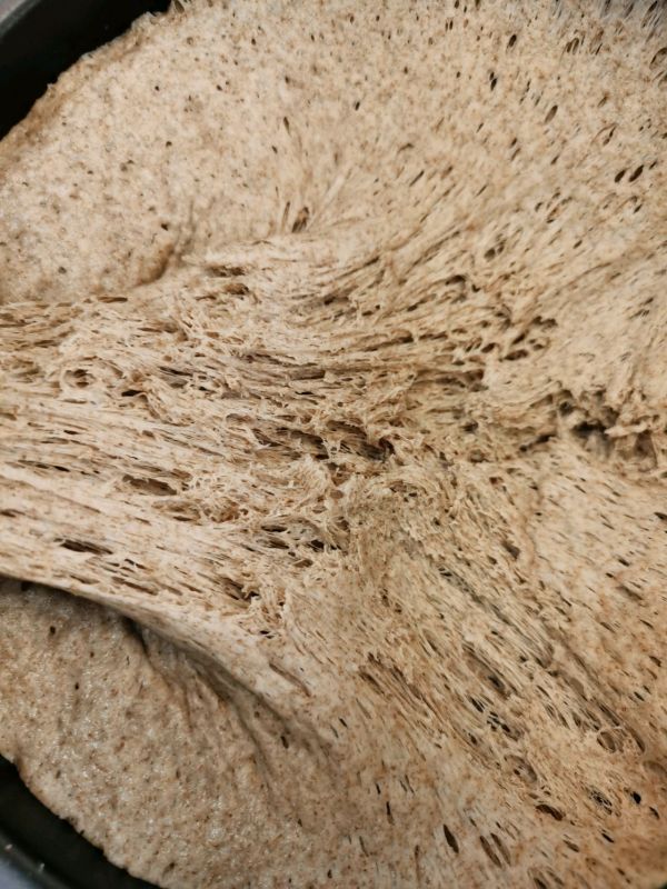 烤黑麦发面饼夹奥尔良鸡腿