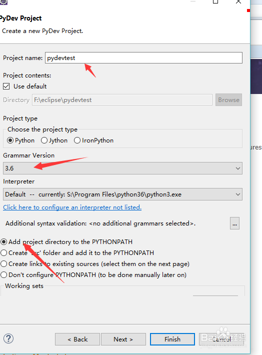 Eclipse如何集成python开发环境