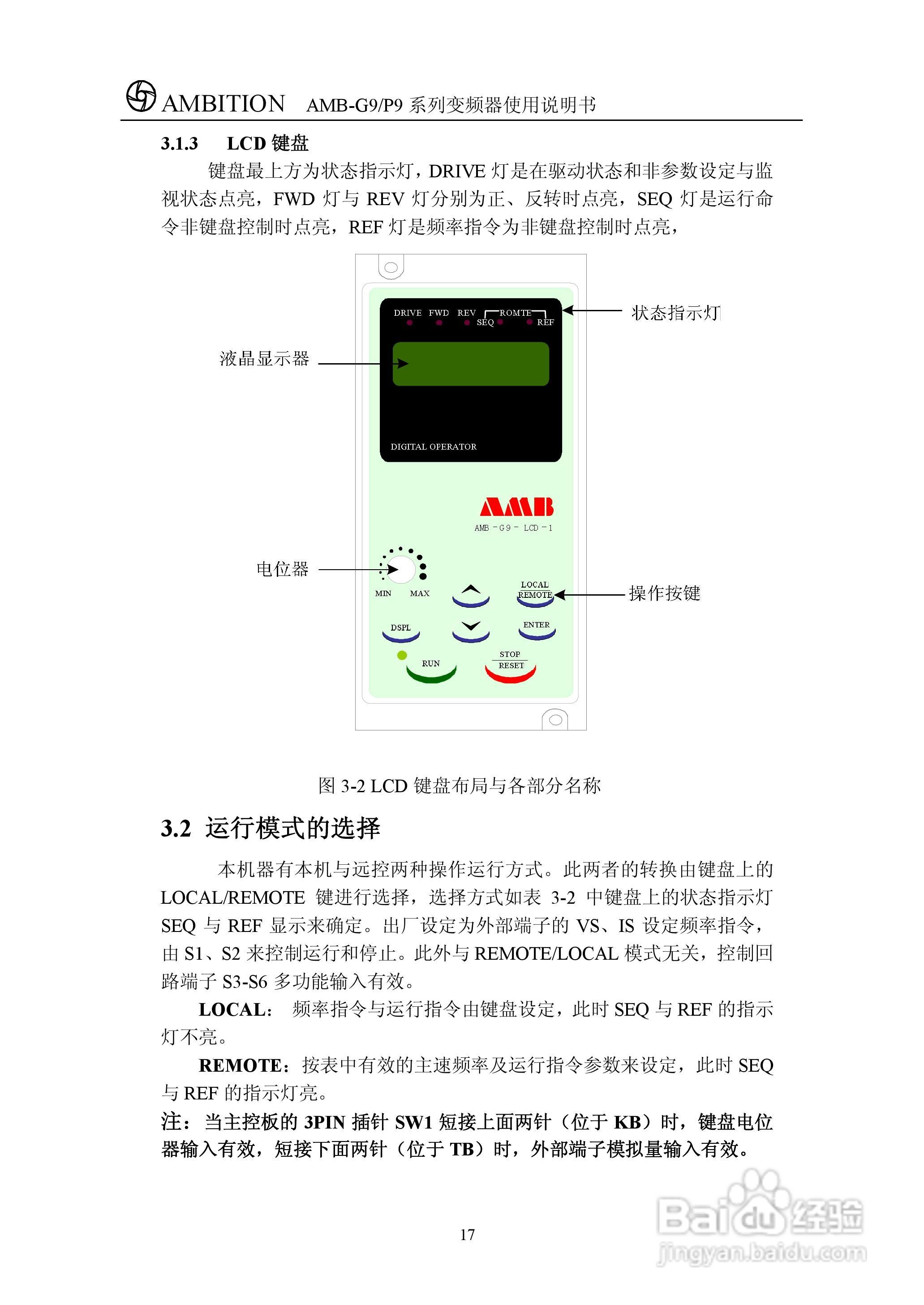 AMBG9/P9系列变频器使用说明书:[3]