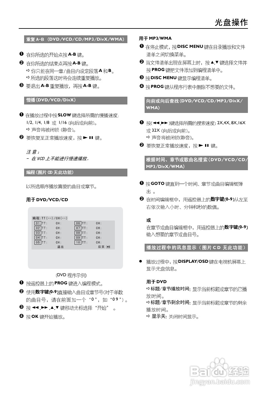 飞利浦MCD159/93 DVD微型影院使用说明书:[1]