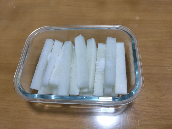 快手韩式萝卜泡菜