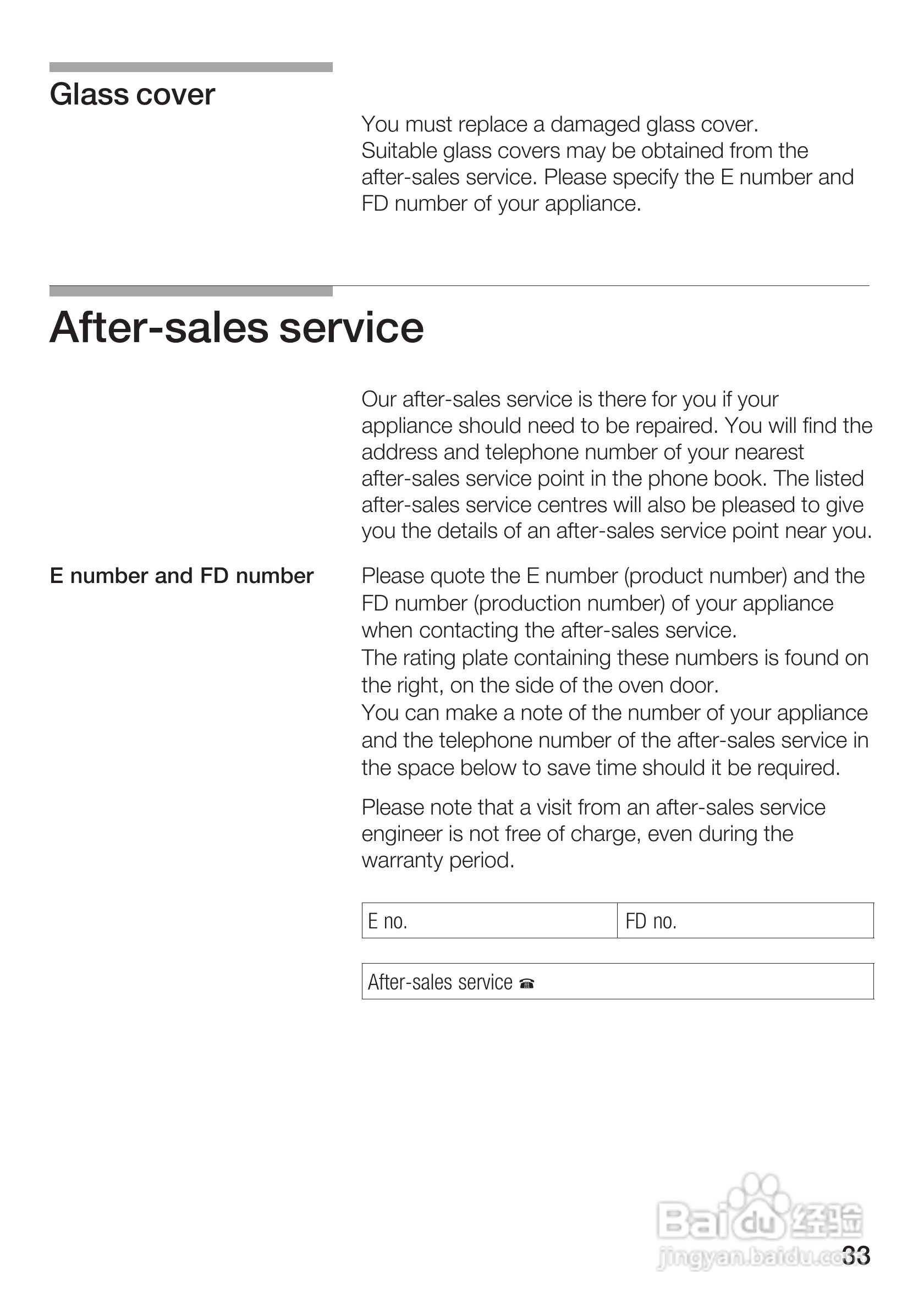 博世HBA23B550W嵌入式烤箱使用说明书:[2]