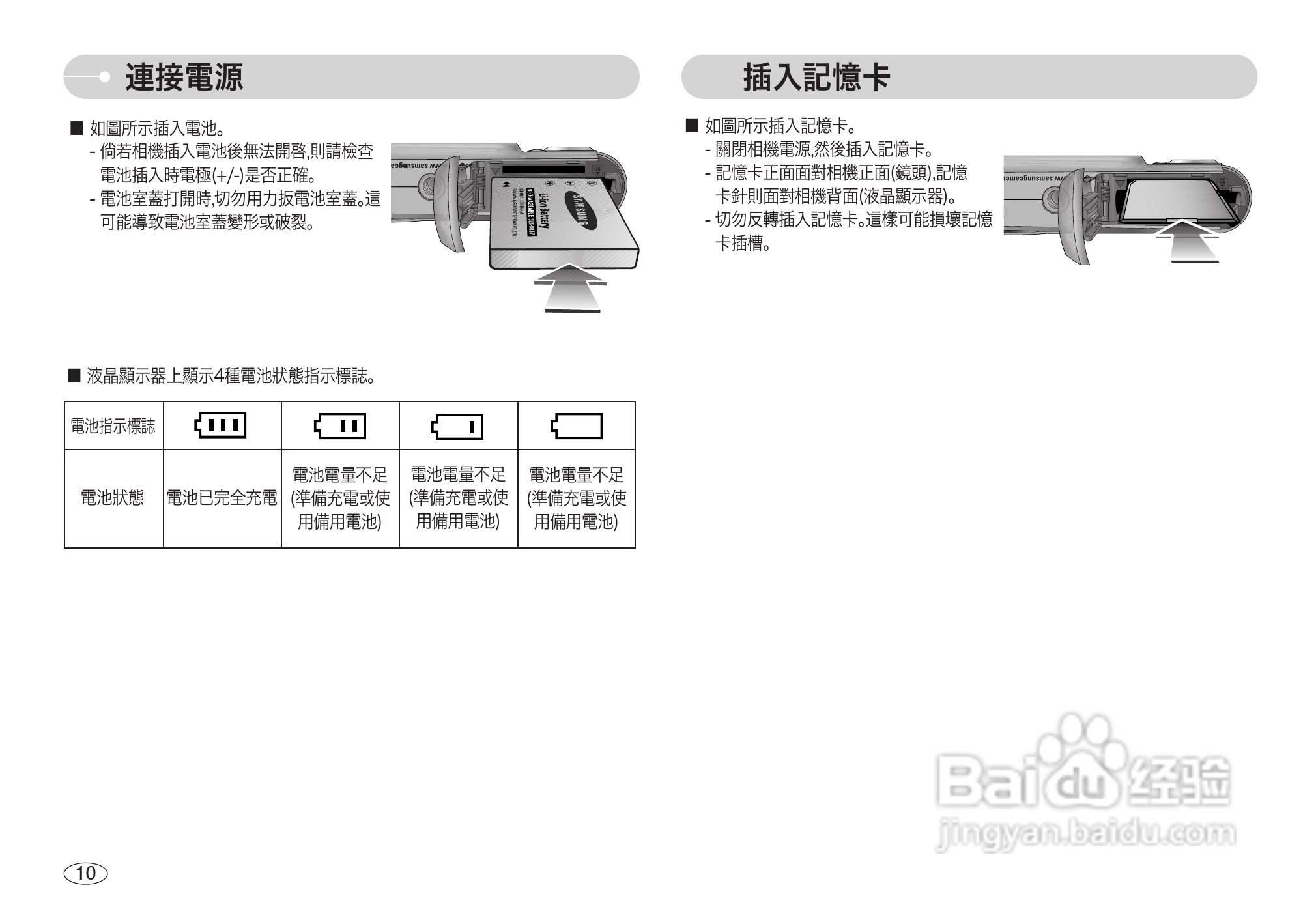 三星L700数码相机使用说明书:[2]