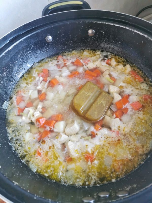 美味咖喱鸡块饭