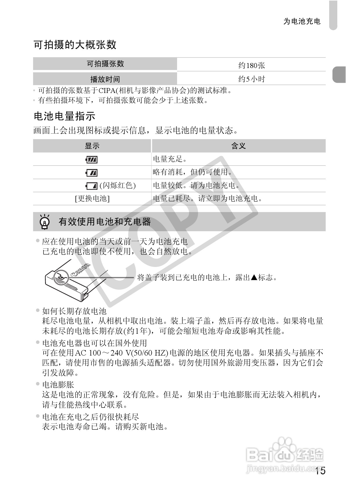 佳能PowerShot S95数码相机使用说明书:[2]