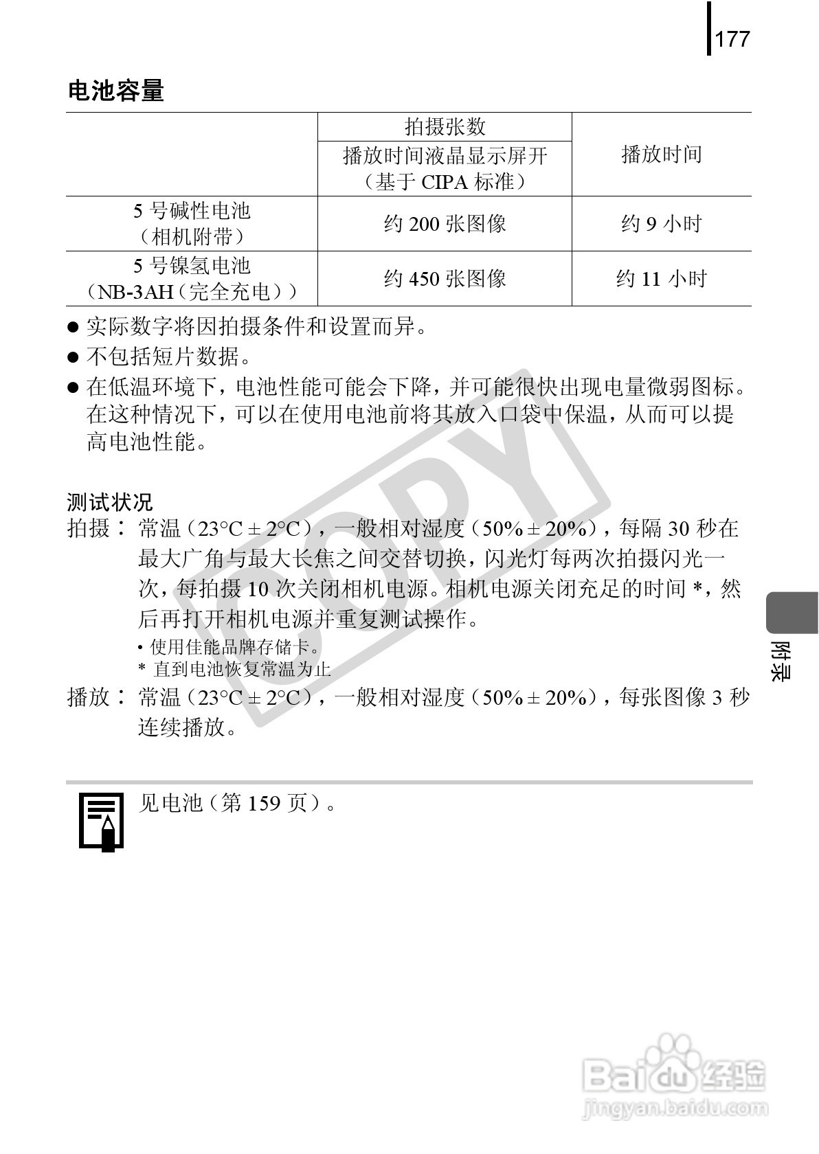 佳能PowerSｈot A590 IS数码相机使用说明书:[18]