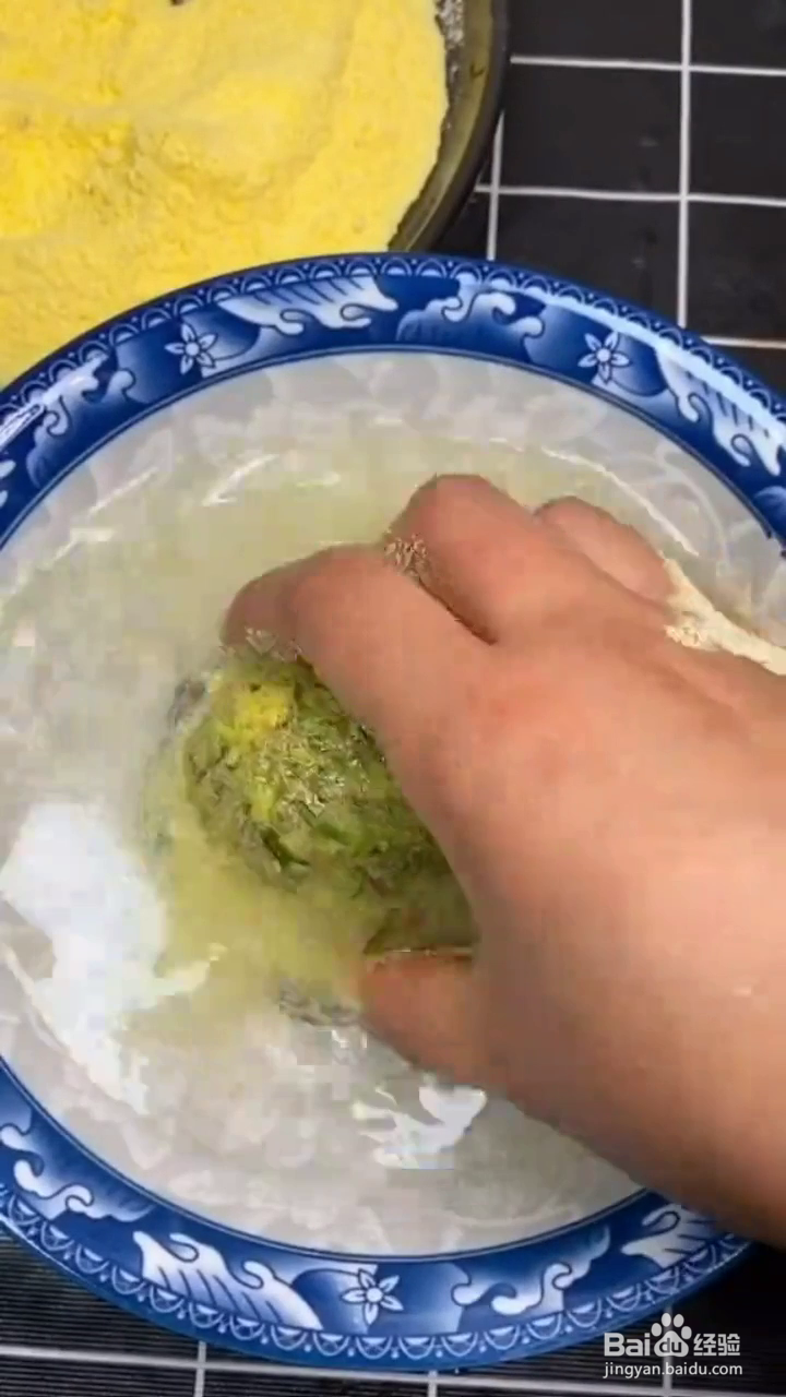 如何蒸出好吃的野菜团子