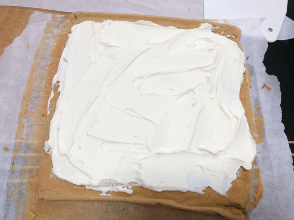 圣诞树桩创意蛋糕卷