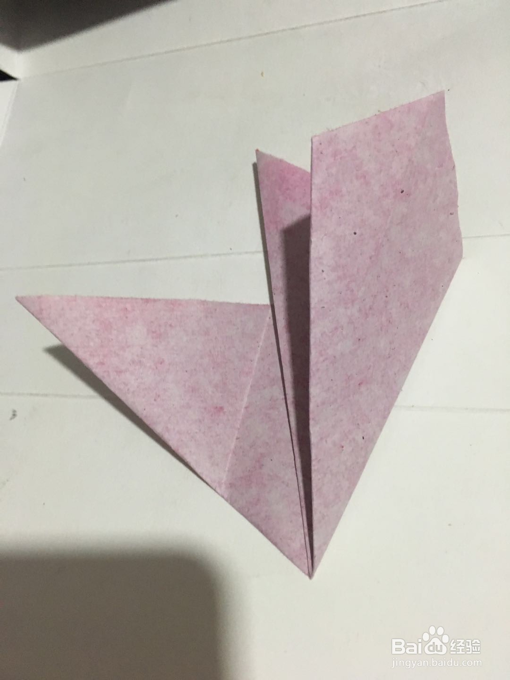 一朵十角花 怎样用红色彩纸裁剪