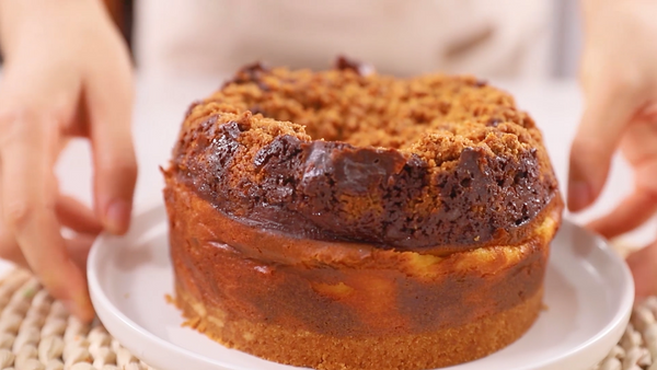 焦糖奶酥芝士蛋糕