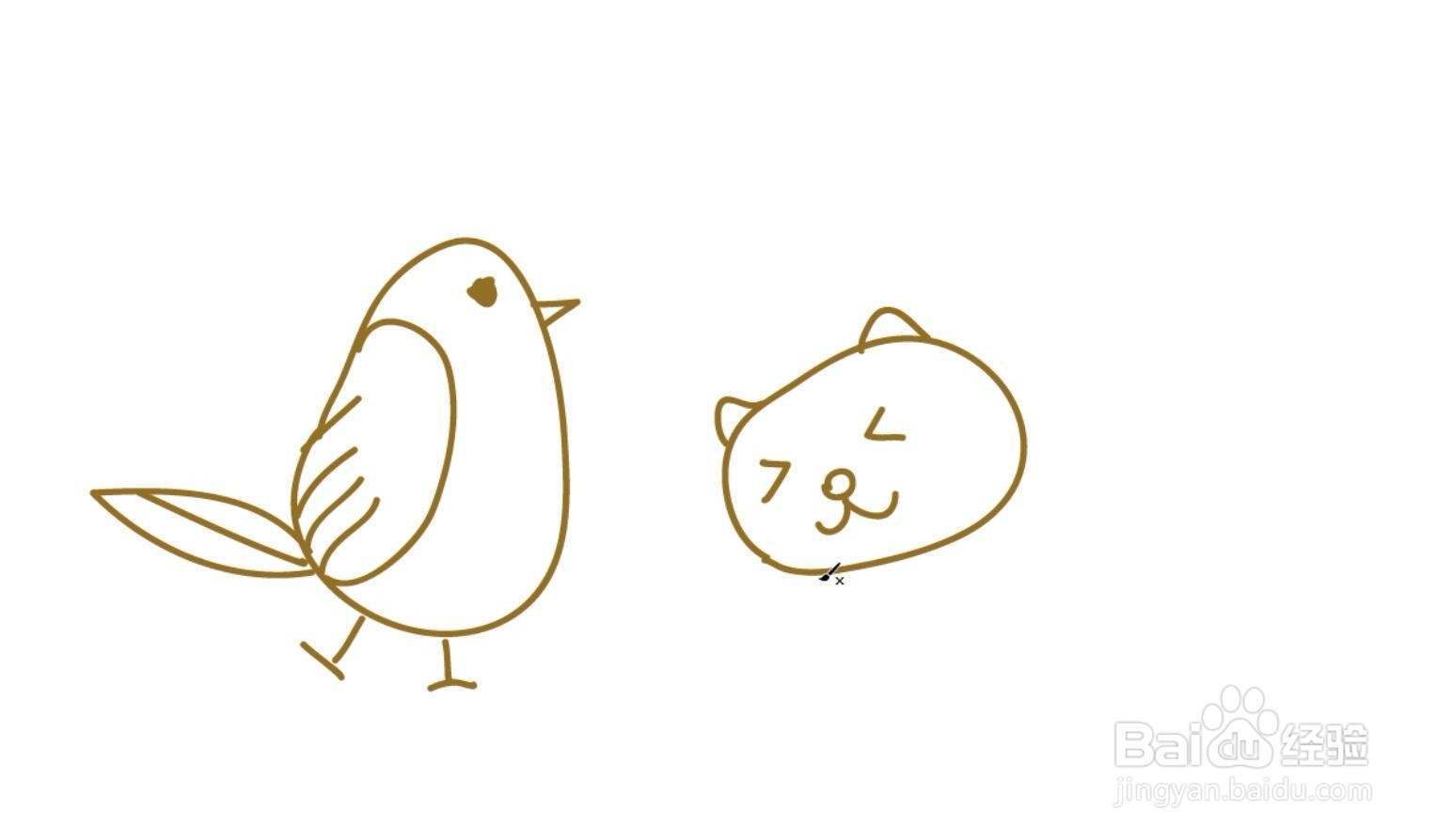 萌翻你的手帐简笔画