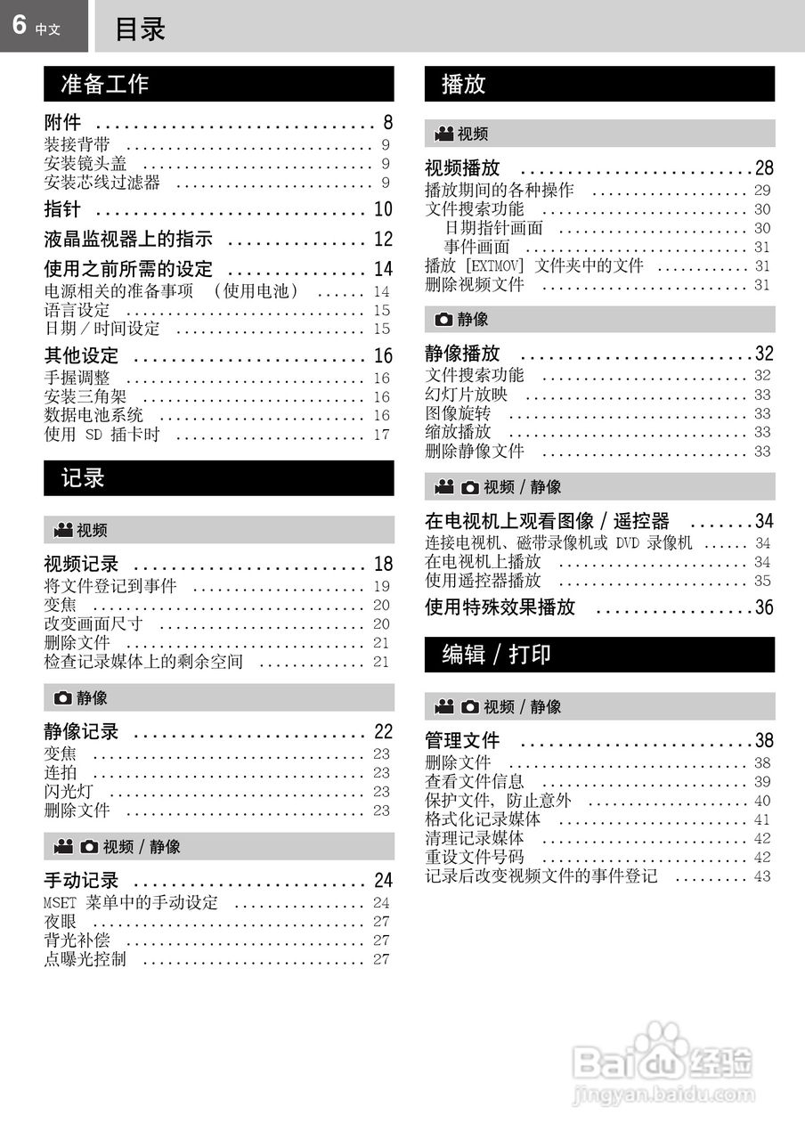 JVC GZ-MG77AC数码摄像机说明书:[1]