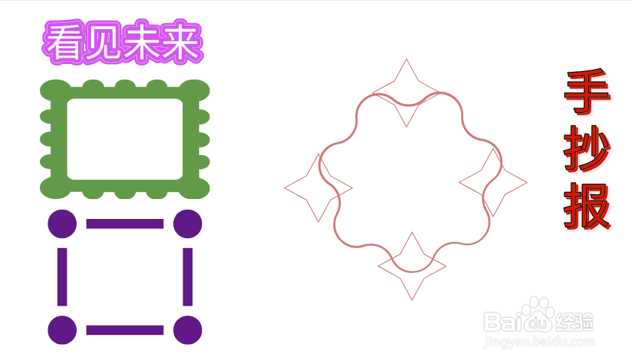 看见未来手抄报