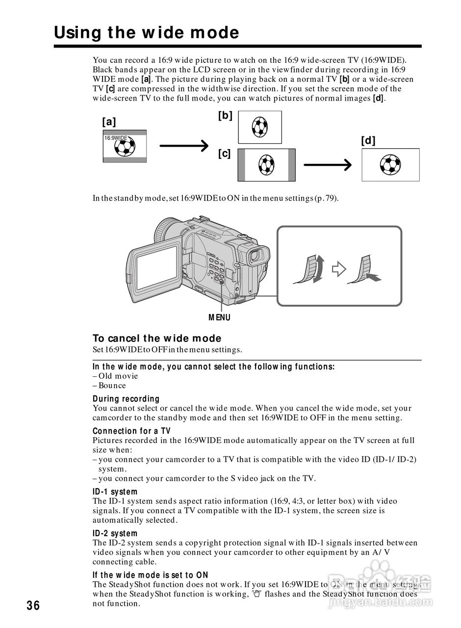 索尼DCR-TRV230数码摄像机说明书:[4]