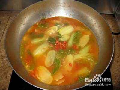 改良版傣味杂菜汤的家常做法
