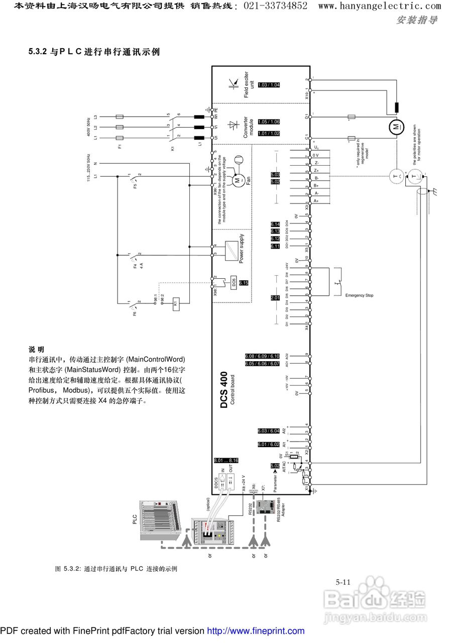 ABB DCS400直流调速器中文使用手册:[11]