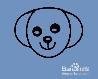 简笔画教程：怎么画小狗，如何画小狗