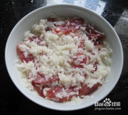 香烤腊肉饭