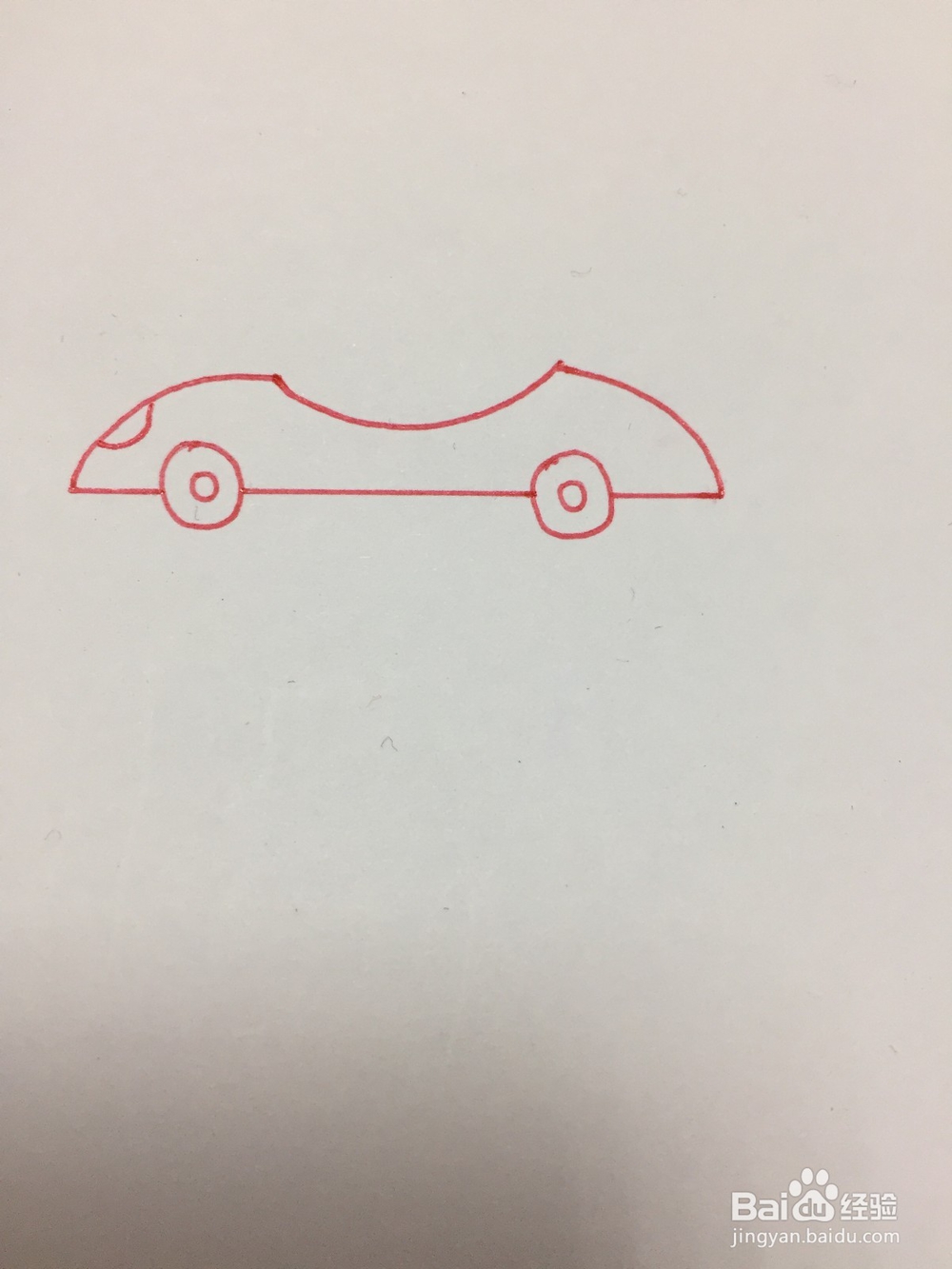 简笔画:小汽车的画法