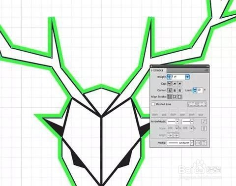 AI教程：抽象的线条徽章绘制