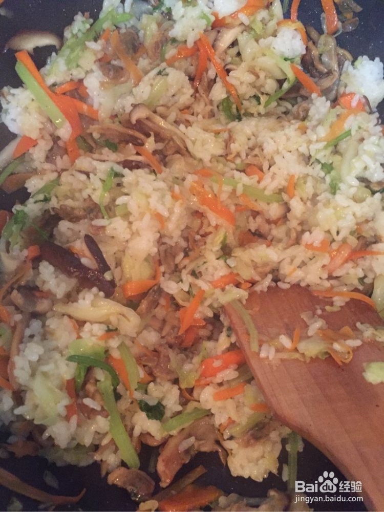 菜干饭的做法
