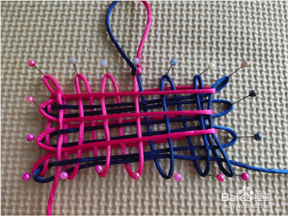 中国结进阶——一字盘长结