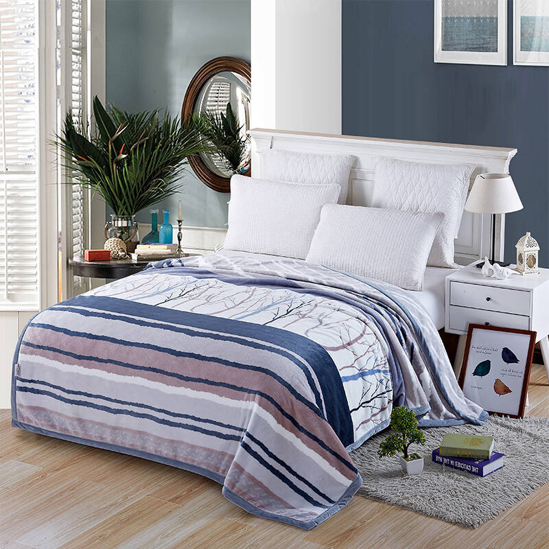 柔和贴身锁温保暖的毛毯好物榜