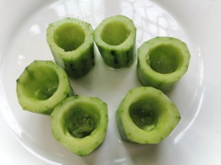 黄瓜酿肉的做法,美味又可口