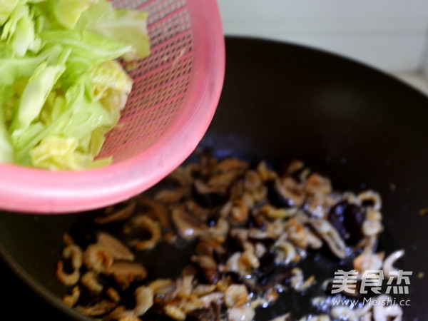 高丽菜咸饭的做法