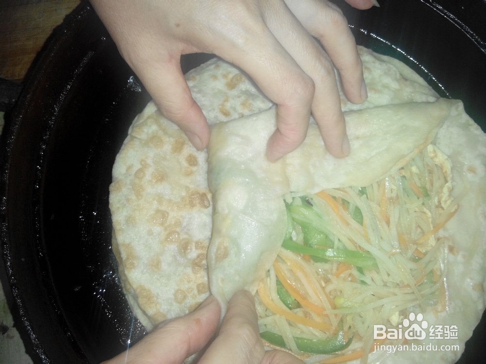 面的新吃法——卷白馍的做法