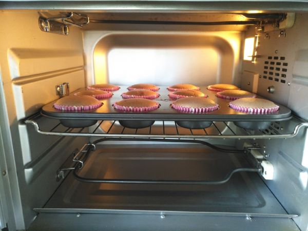 可可戚风纸杯蛋糕