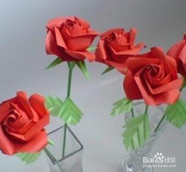 手工玫瑰花制作教程