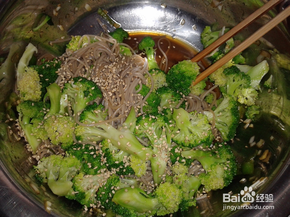 夏日美食——凉拌荞麦面