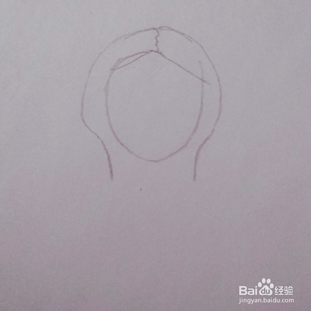简笔画61:汉服女孩