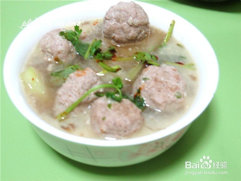 美味厨房冬瓜丸子的做法