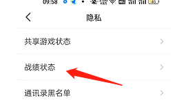 怎样设置会玩APP的战绩状态