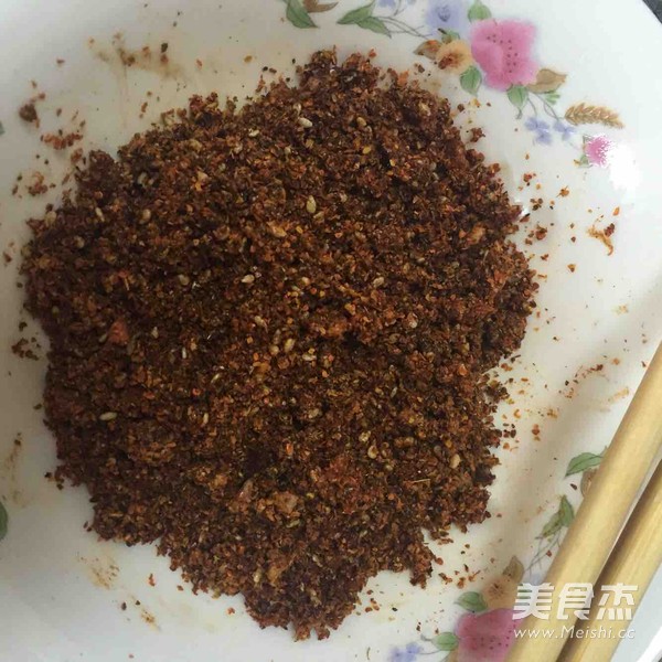 秘制辣椒油的做法