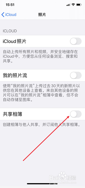 icloud共享照片对方看不到怎么办