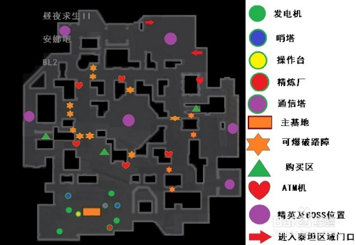 cs亡者之城地图解析