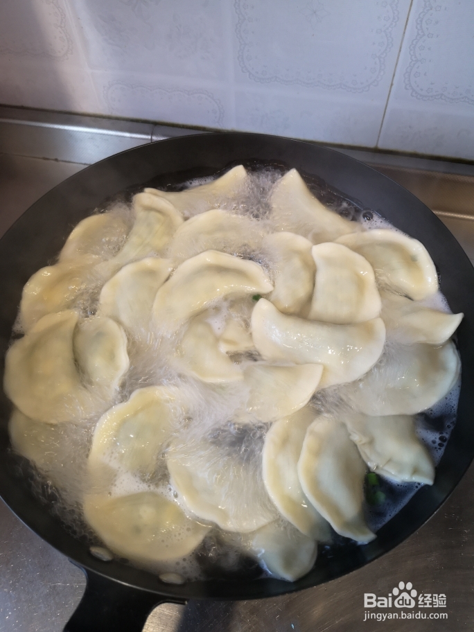 自制的煎饺超好吃