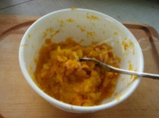 芝士南瓜鸡腿卷