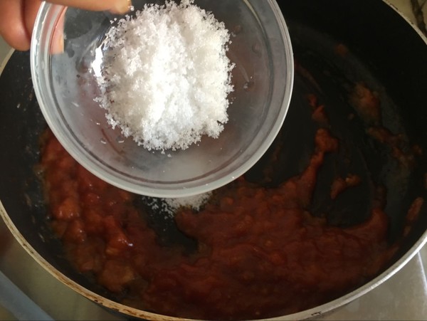 茄汁豆腐丸的做法