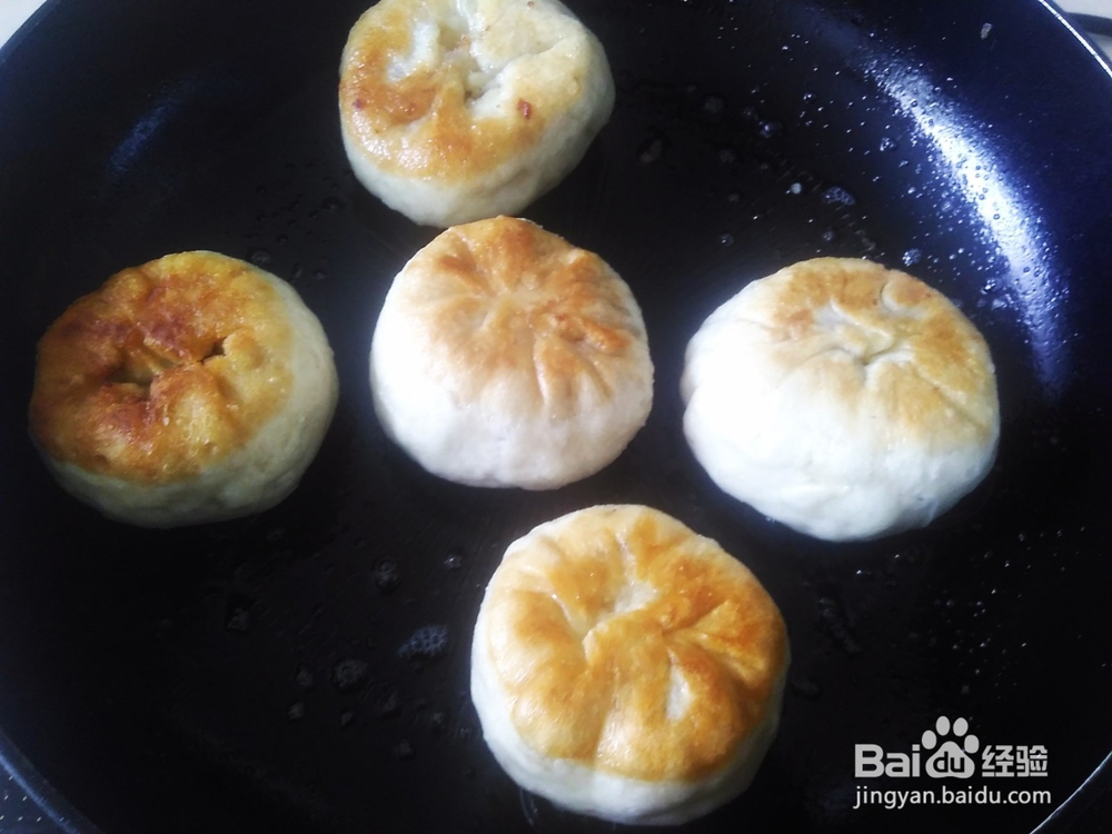 煎包子，土豆肉末馅包子的做法